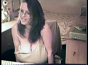 Nerdy Webcam Wife with Gigantic Juggs!!!!! - 2